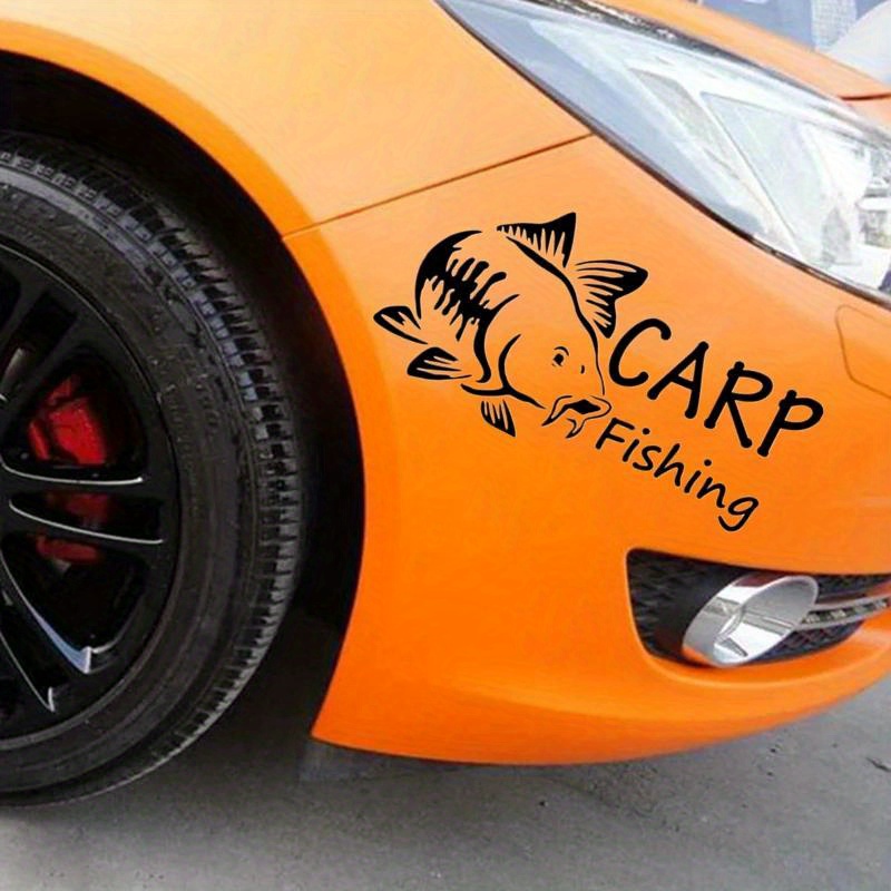 Carp Fishing Car Sticker Waterproof Car Decal Vinyl Stickers - Temu  Philippines