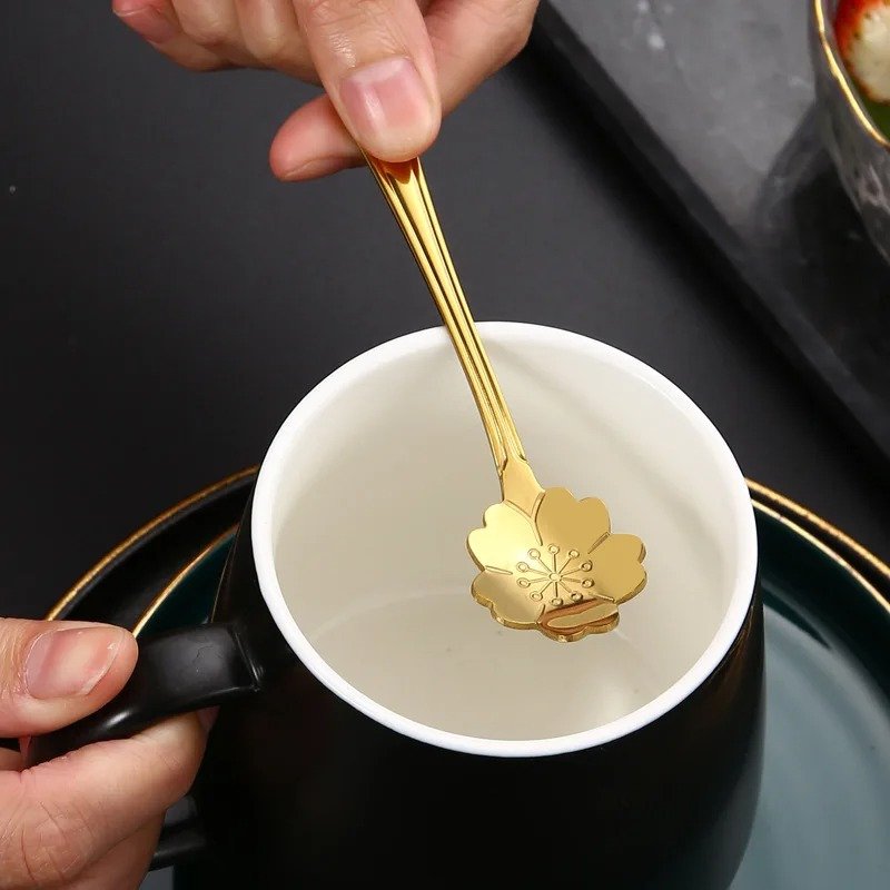 6/8 Pezzi Cucchiaini Caffè In Acciaio Inossidabile - Temu Italy