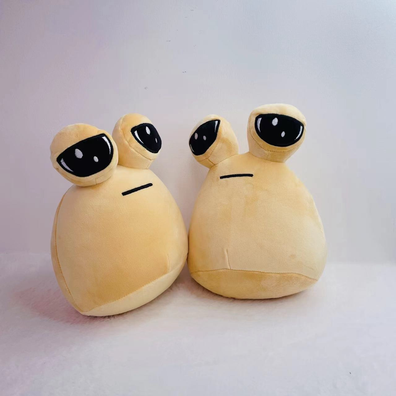 My Pet Alien Pou Plush Toy diburb Emotion Alien Plushie Stuffed Animal Doll  1pcs 