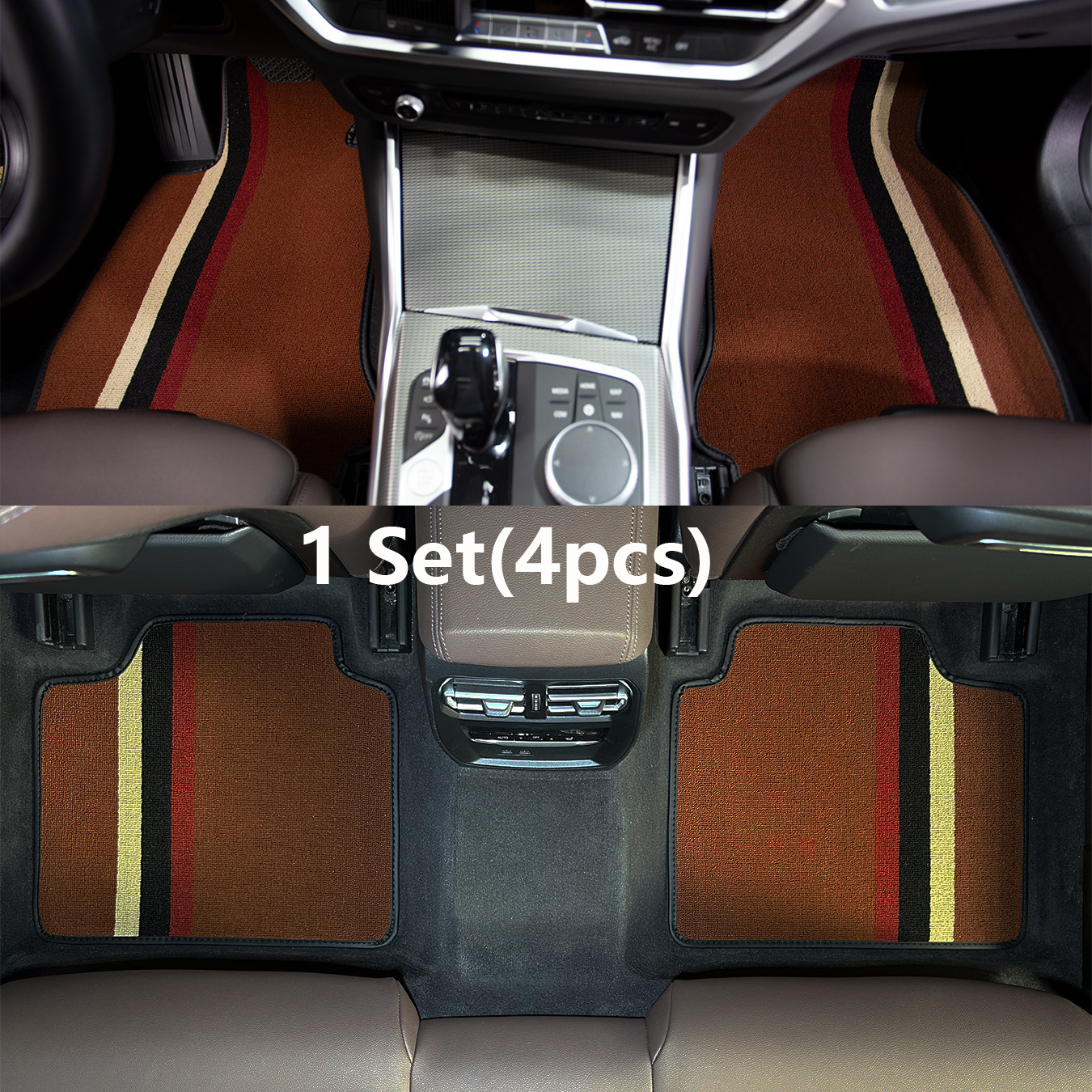 Ensemble de tapis de voiture 4 pcs pour VW Golf 7 - Pièces détachées pour  véhicules - Entretien - décoration de véhicules