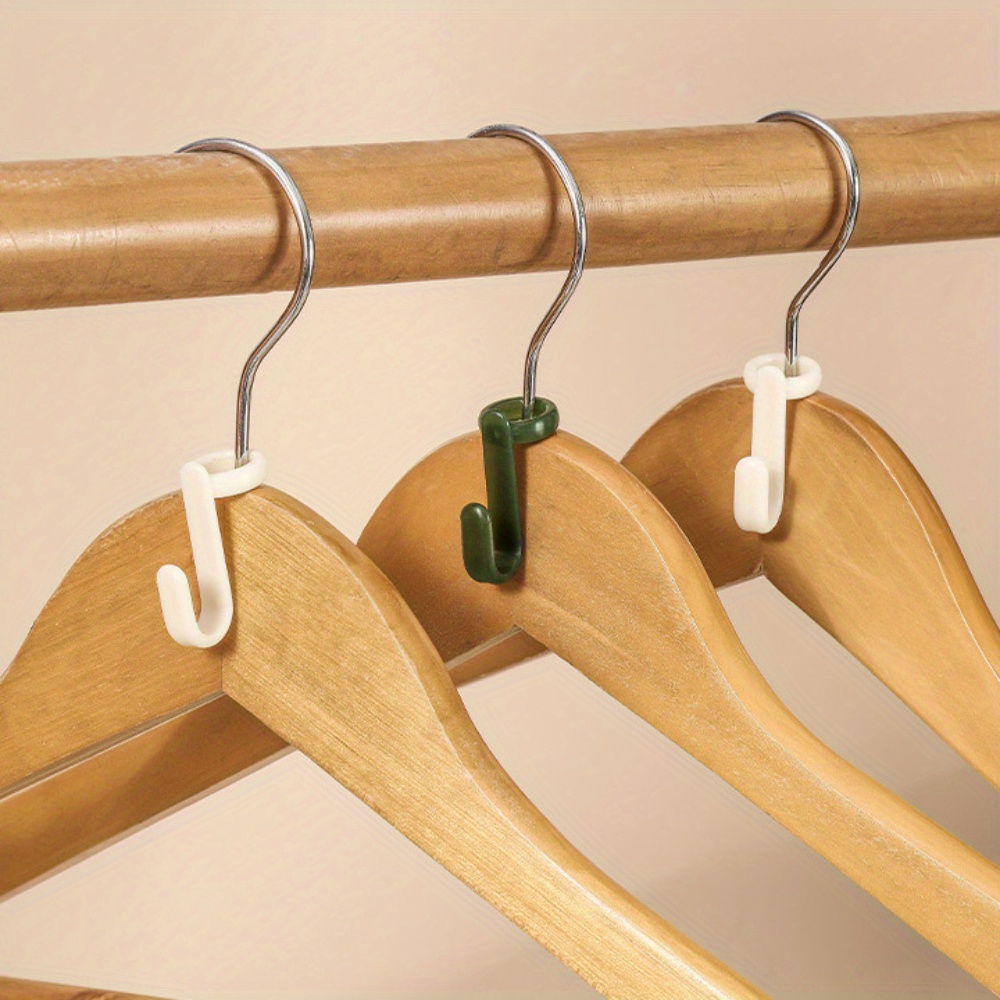 Solid Wood Hanger Hook With 8 Hooks Multipurpose Underwear - Temu