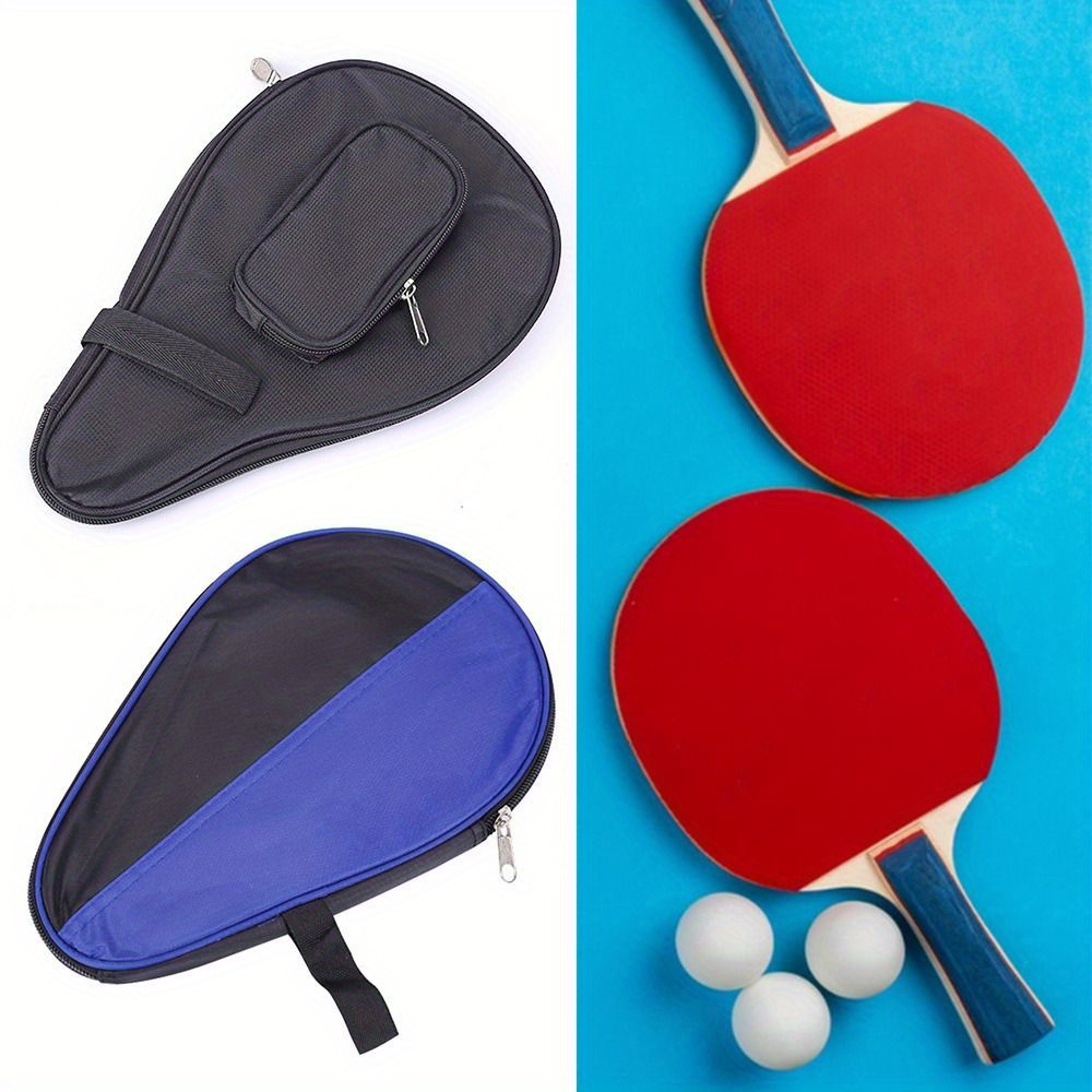 2pcs Professional Silicone Tennis Table Racket Ping Pong Rackets