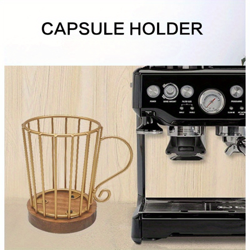 Porta cialde caffè per capsule Nespresso Vertuo, portaoggetti a parete per  capsule caffè, capacità: 17 - AliExpress