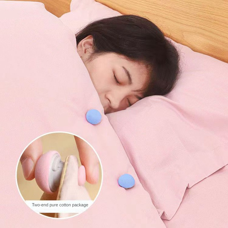 8 16pcs mushroom quilt fixer macaron quilt cover clip non slip traceless quilt clip to unlock the keychain clip bed sheet details 5