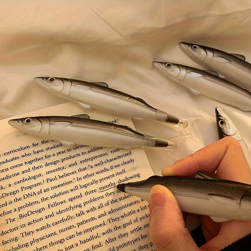 Creative Fish shaped Pen Fish Pen Ocean Fish Series - Temu Canada