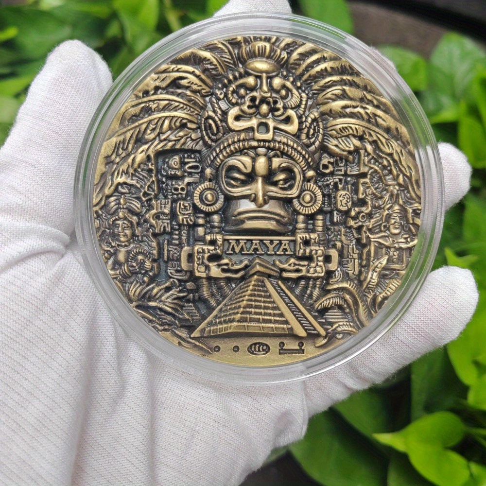 World Tourism 3d Super Stereo Antique Copper Coin Temu