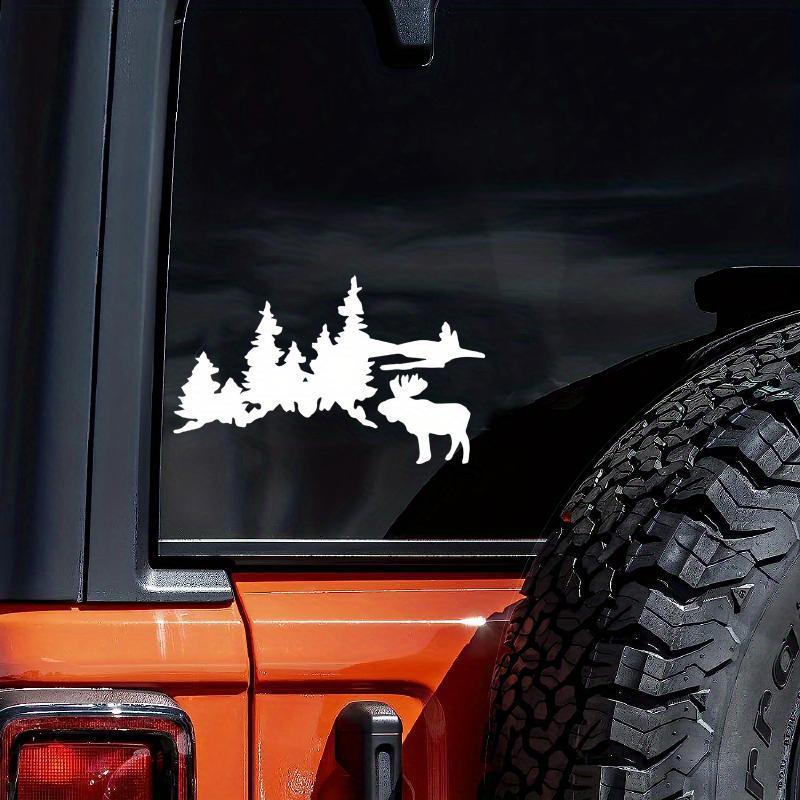 Deer Hog Hunting Fishing Outdoors Vinyl Decal Car Truck Sticker Cup