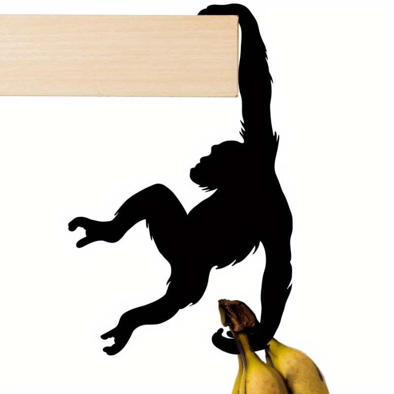 

1pc Cute Monkey Banana Holder For Balancing Kitchen Magic Hook