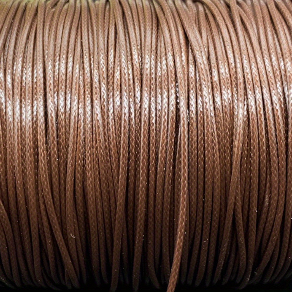 0.5mm/0.8mm/1.0mm/1.5mm/2.0mm wax rope DIY rope bracelet necklace pendant braided rope accessories