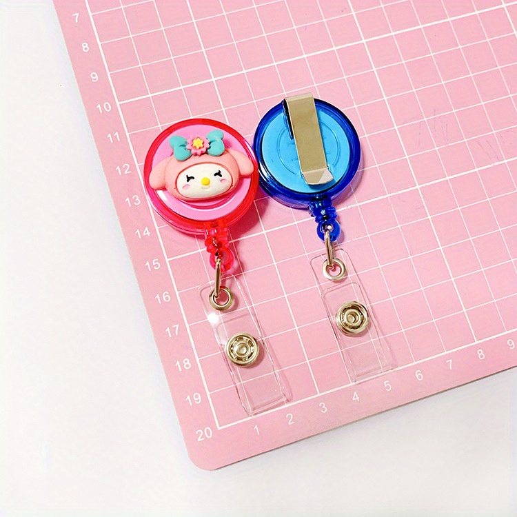 17 Styles Cute Medical Supplies 60cm Silicone Retractable Badge