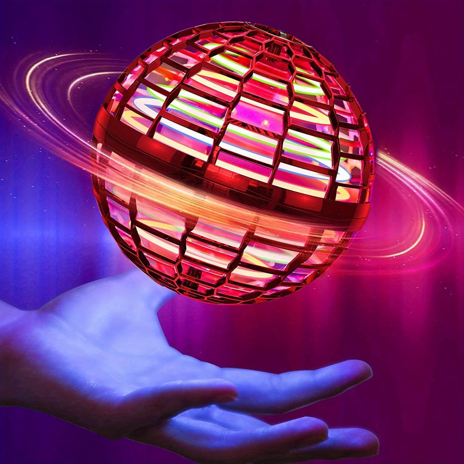 PrimeSelect Jouet pour Toute la Famille et Les Animaux, Une Balle Volante  de Déformation UFO Interactive, Combinant Basket-Ball, Ballon de Foot