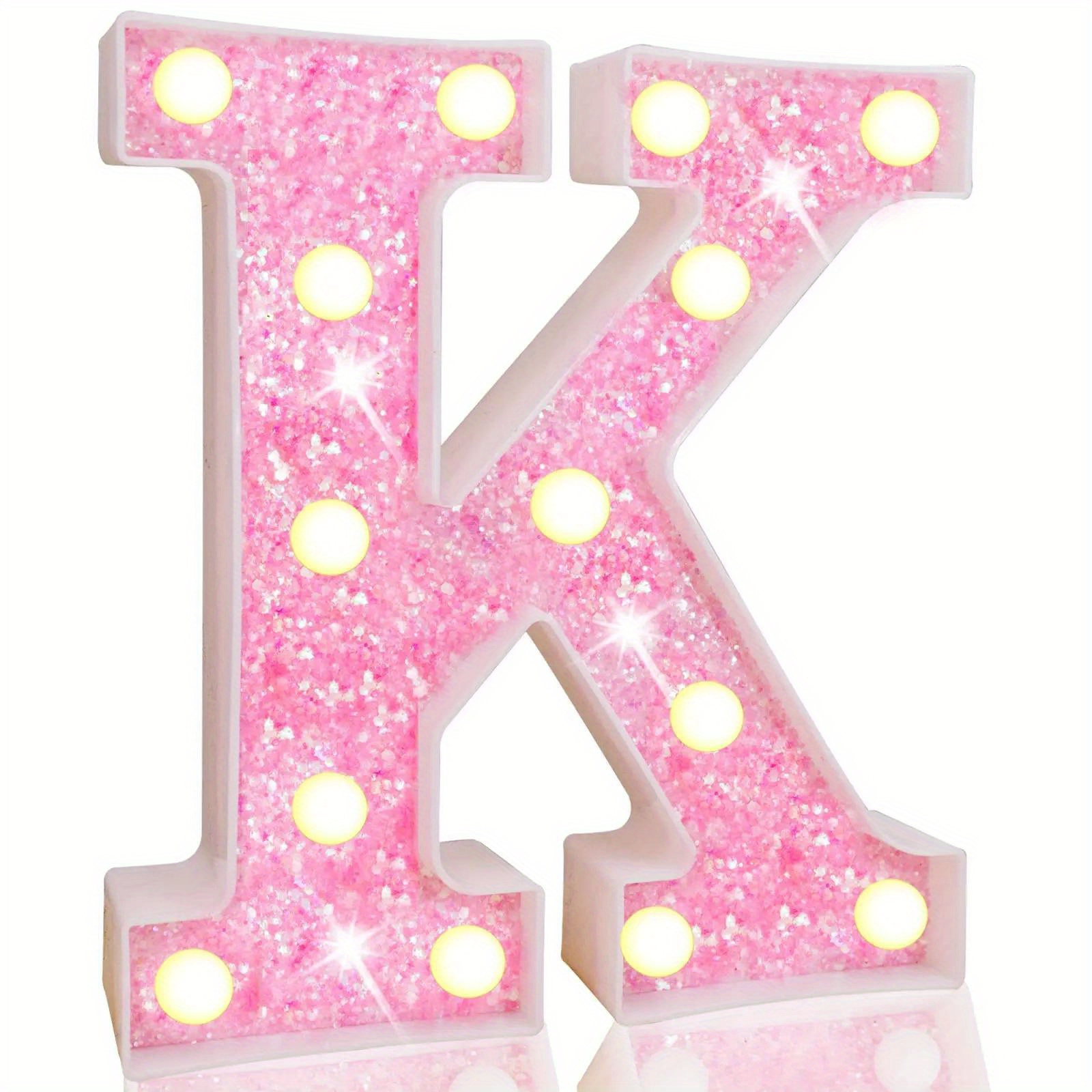 1pc illuminated letter lights battery operated led lights for decorating bedrooms birthday parties weddings and christmas ideal for studio lighting and as decorative props for background lighting