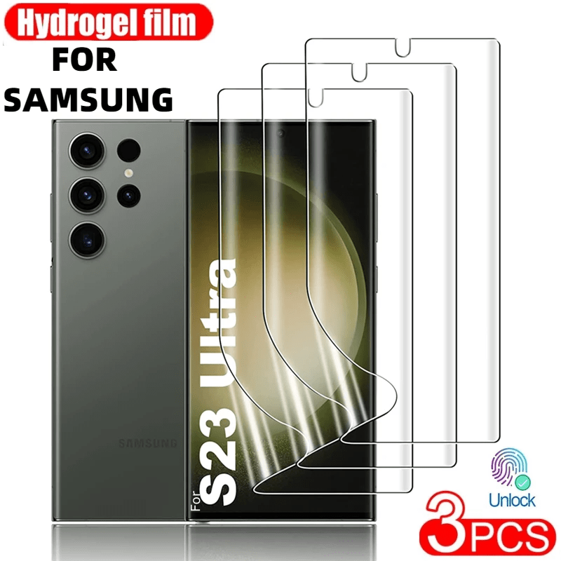 360° Full Body Hydrogel Film for Samsung Galaxy S24 Ultra Plus Screen  Protector