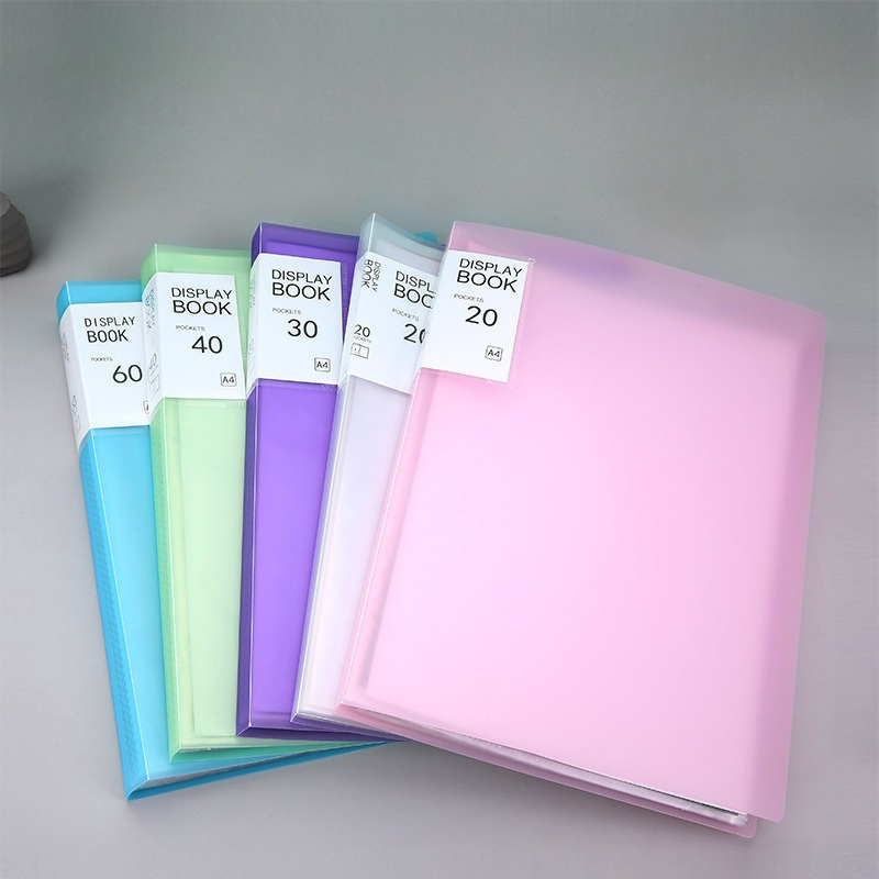 

A4 Data Book, Transparent Multi-layer Loose Leaf Folder, Pp Student Exam Paper Storage Book, Archive, Pregnancy Examination Score Folder