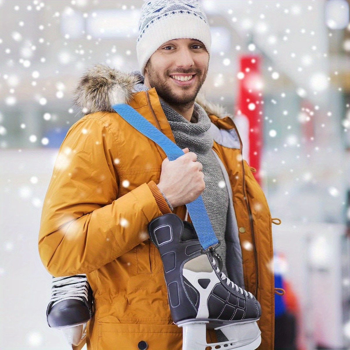 Sangles de chaussures de ski pour le transport