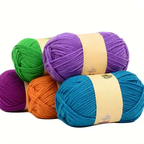 Section Dyed Thread 5 Strands Medium Thick Crochet Hand - Temu Australia