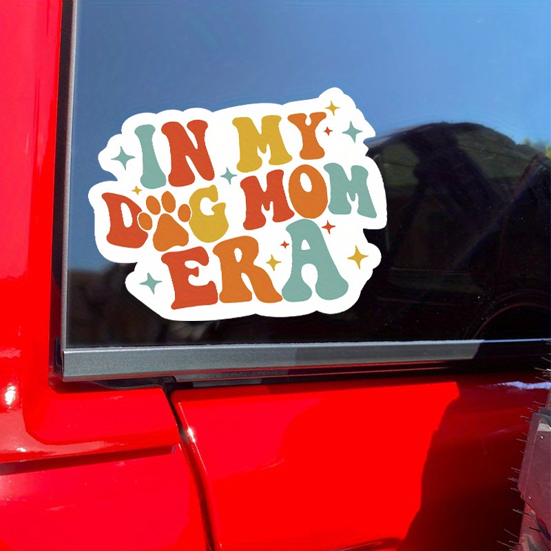 

In My Dog Mom Era Stickers, Water Assistant Dog Mom Stickers, Bookish Decal For Dog, Dog Lovers, Dog Lover Gifts