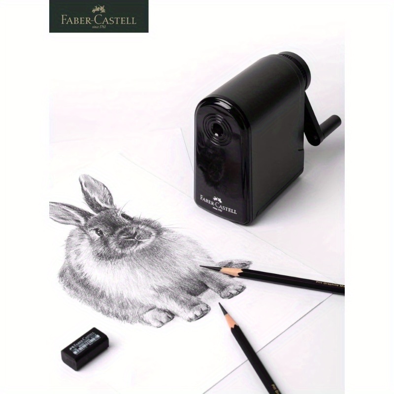 1pc Faber Castell Artists Long Point Pencil Sharpener Manual For Art  Charcoal Pencils/drawing/sketching Pencils Adjustable Points - Office &  School Supplies - Temu