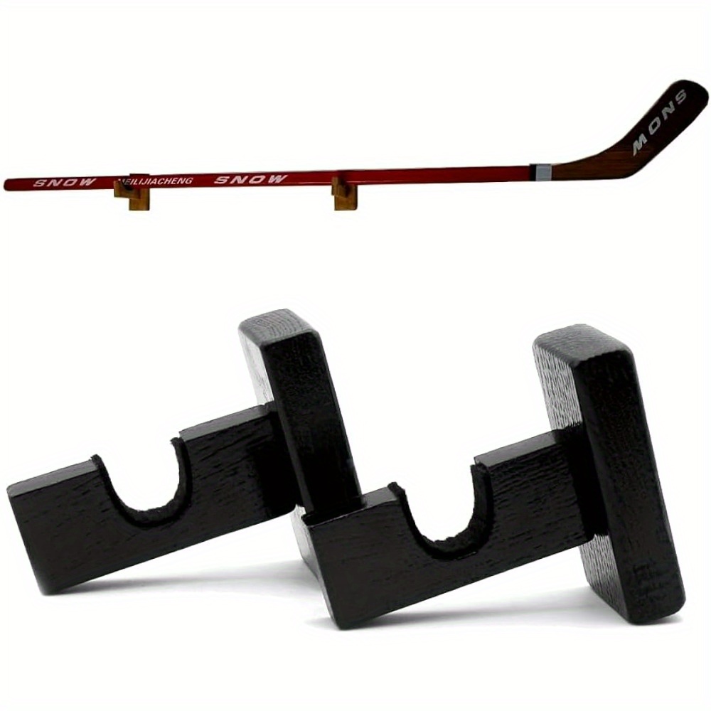 

2pcs, Hockey Stick Wall Mount, Hockey Stick Hanger Holder, Hockey Stick Horizontal Racks Supplies