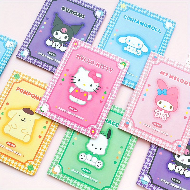 Kawaii Sanrio Notebook Anime Hello Kitty Kuromi Cinnamoroll Office Notebook  Handbook Book A6 Cartoon PP Coil Book Student Gifts - AliExpress