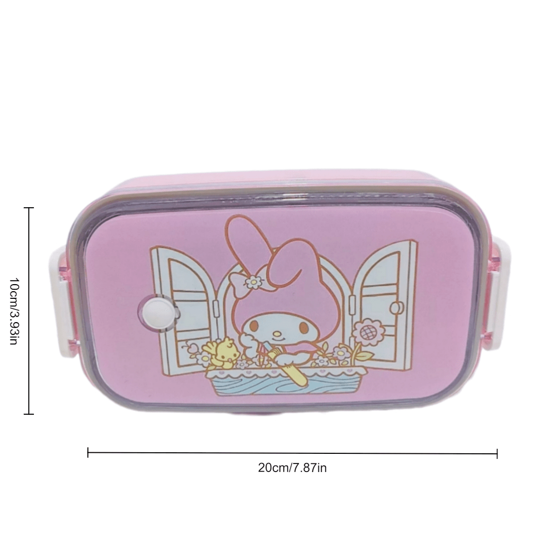 Hello Kitty Kuromi Cartoon Cute Student Pencil Box - Temu