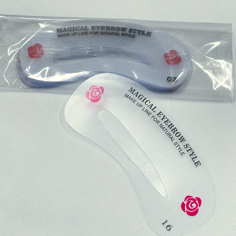 24 Styles Eyebrow Shaping Tool Brow Cards Set