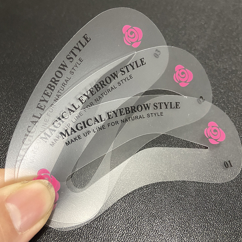 24 Styles Eyebrow Shaping Tool Brow Cards Set