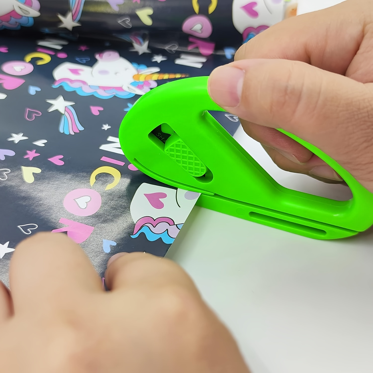 Coupe papier Pour Emballage De Cadeaux De Noël Outil Et - Temu France