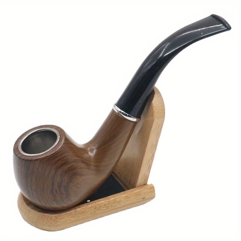 Wood Cannabis Pipe Rosewood 20cm