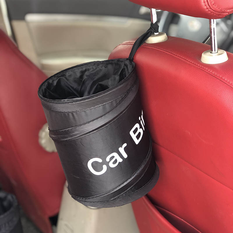Poubelle pliante de voiture, sac poubelle portable pour véhicule, poubelle  universelle pliable de voyage avec couvercle