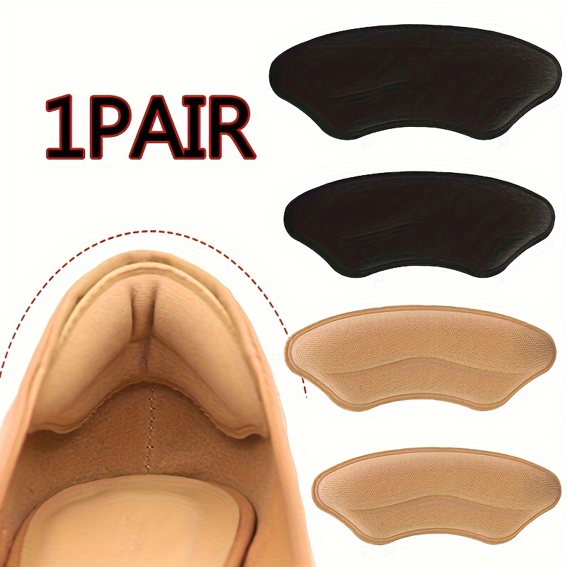 

3pair Heel Pads For Too Big Shoes, Self-adhesive Heel Protectors, Heel Inserts Improved Shoe Fit And Comfort, Prevent Heel Slip And Blister