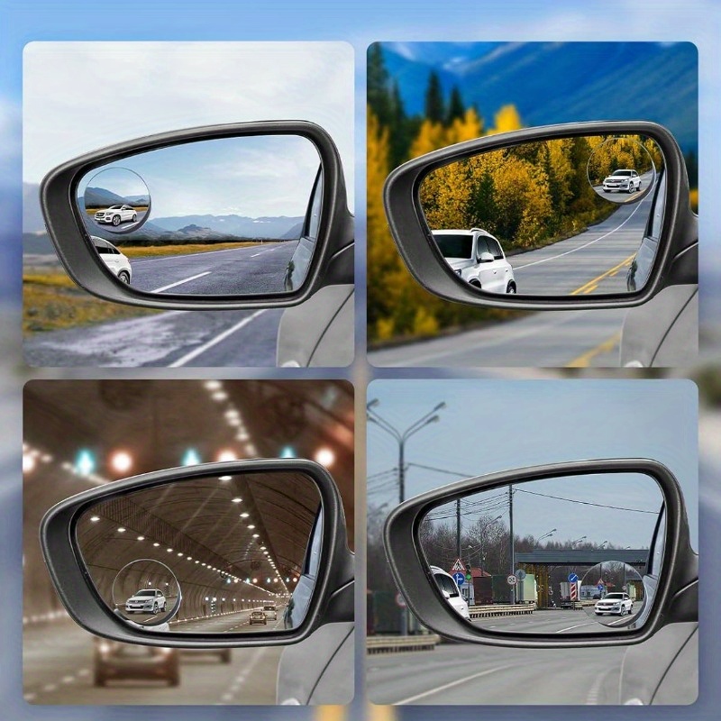 1 Paar Blind Spot Auto Spiegel Zubehör Runde Konvexspiegel - Temu Germany