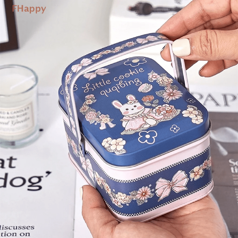  DreamsEden Small Storage Tin Box - Mini Metal Treasure Tea  Container Decorative Keepsake Case with Lid for Kids Girls Boys Gifts Home  Decorations : Home & Kitchen
