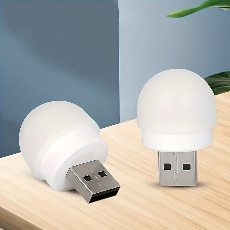 USB-Nachtlicht Mini-LED-Nachtlicht USB-Steckerlampe Powerbank Aufladen USB-Buchlichter