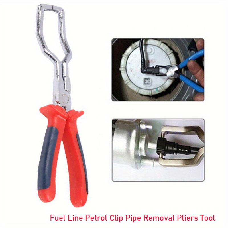 

High Quality Joint Clamping Pliers Fuel Filters Hose Pipe Buckle Removal Caliper Carbon Steel Fits For Car Auto Vehicle Tool