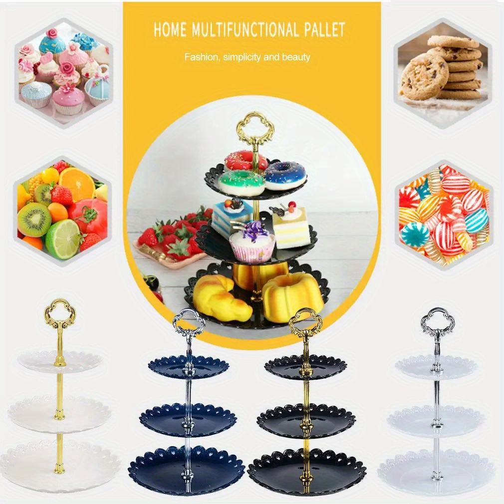 Movie Night Cinema Festival Party Cake Stand Display 3 Layer - Temu United  Kingdom