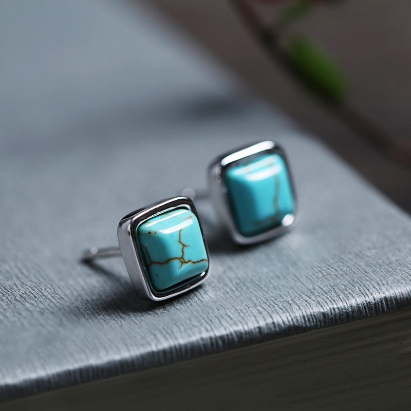 Bohemian Turquoise Earrings For Men And Women