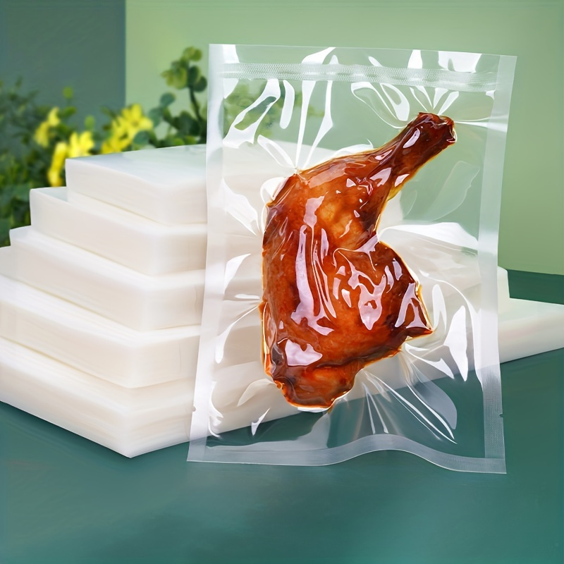 Bonsenkitchen - Bolsas de vacío para alimentos, 2 rollos de 28 x 600 cm,  bolsa al vacío para la conservación de alimentos y la cocción, sin BPA :  : Hogar y cocina