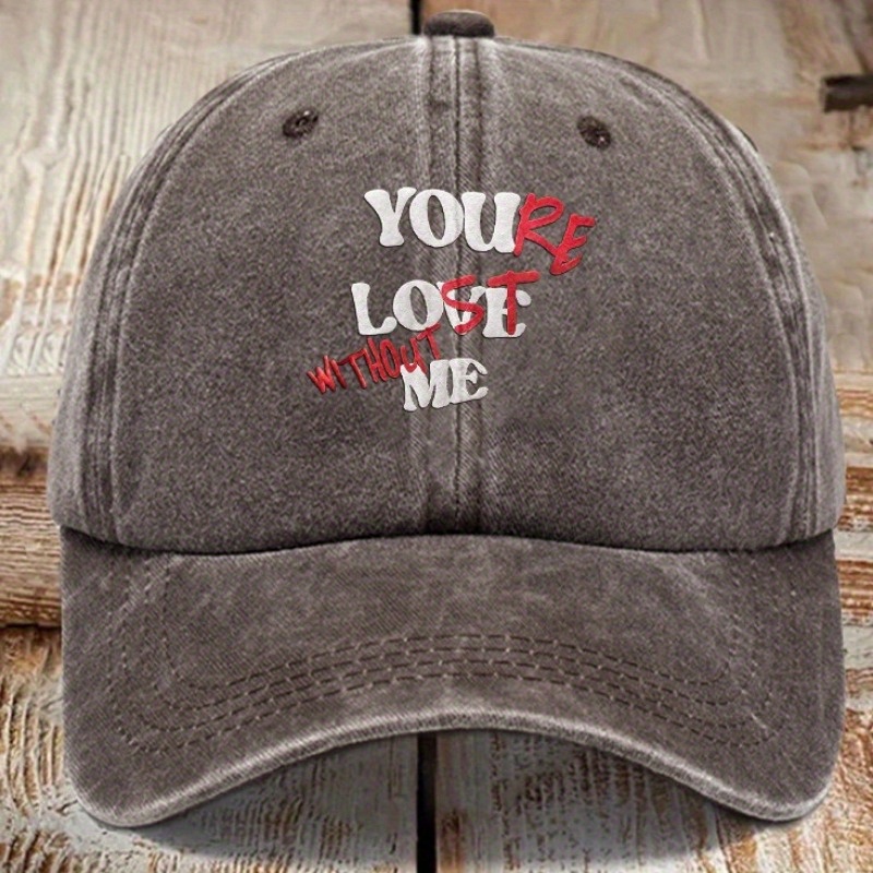 God Got Me Baseball Trendy Printed Solid Color Mesh Trucker Hat Breathable Adjustable Dad Hats for Women & Men,Temu