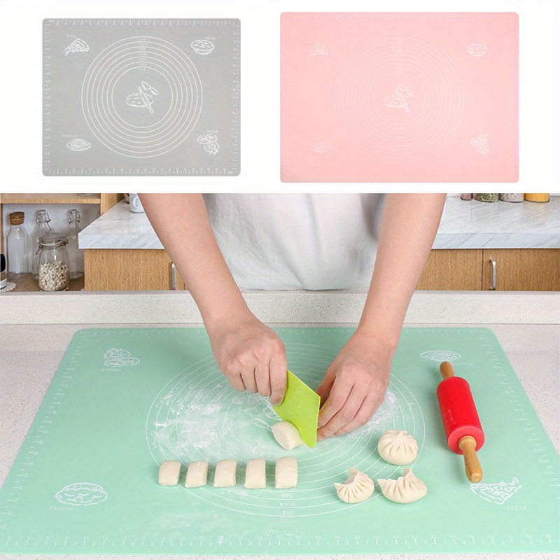 Acquista PDTO Tappetino da forno in silicone antiaderente per impastare gli  utensili da cucina in fogli per stendere la pasta