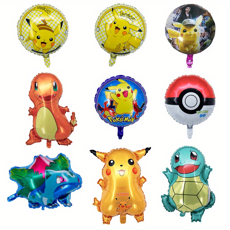 Cadeau de sacs 10pcs - Banderole Thème Pokemon Pikachu Pour Anniversaire,  Banderole De Fête Pour Enfants, Ens - Cdiscount Maison