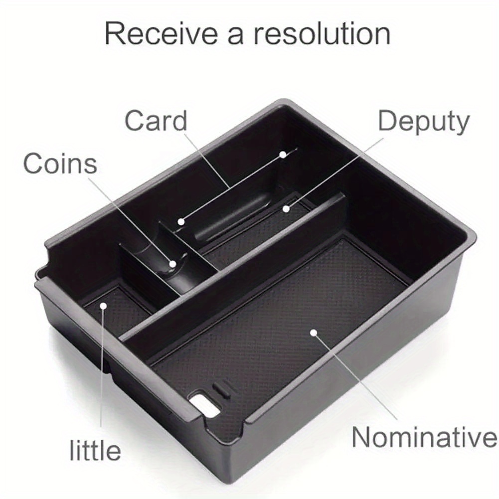 Compatible With Smart 453 Center Console Storage Box Car - Temu Italy