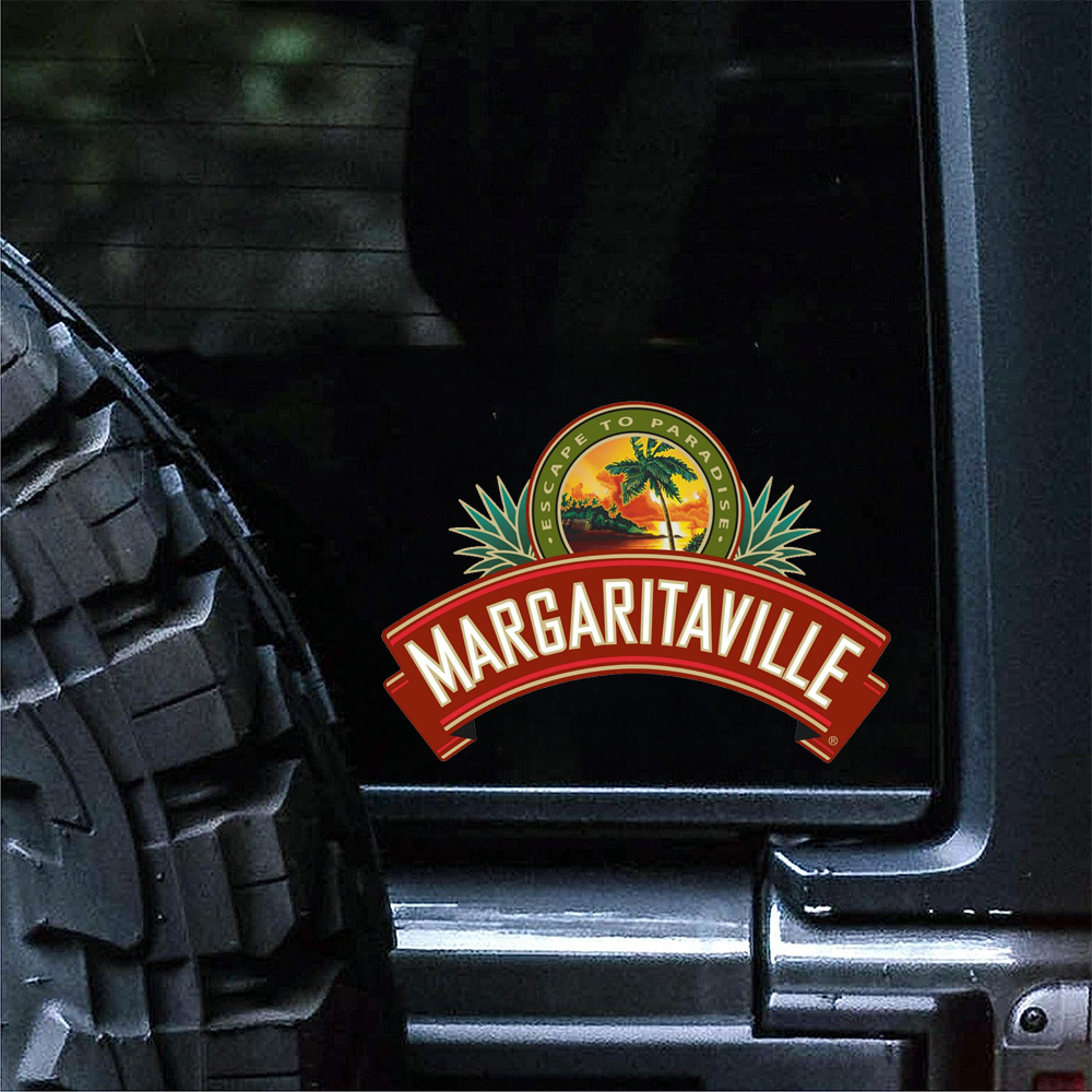 Margaritaville Decal Sticker Car Sticker Laptop Bottle Truck - Temu
