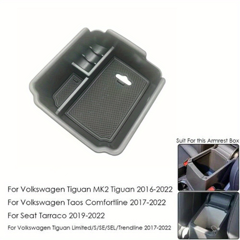 Car Armrest Box Storage for Seat Tarraco 2019 - 2020 for Tiguan