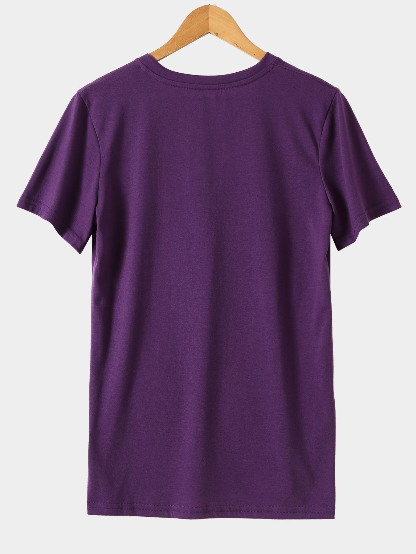 Plus Size Women's Casual V-Neck Short Sleeve T-Shirt with Bold Letter Print - Heather Gray Relaxed Fit Machine Washable Spring Summer Fall Top PS05, Everyday Comfort, Durable Casualwear