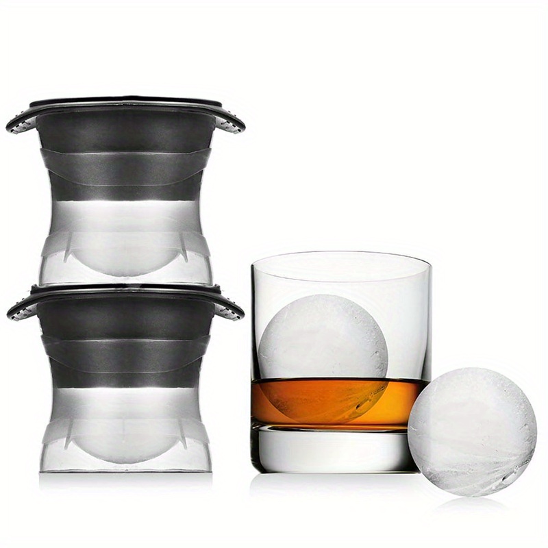 1PC Whiskey Round Ice Cube Maker Silicone Spherical Ice Cube Mould
