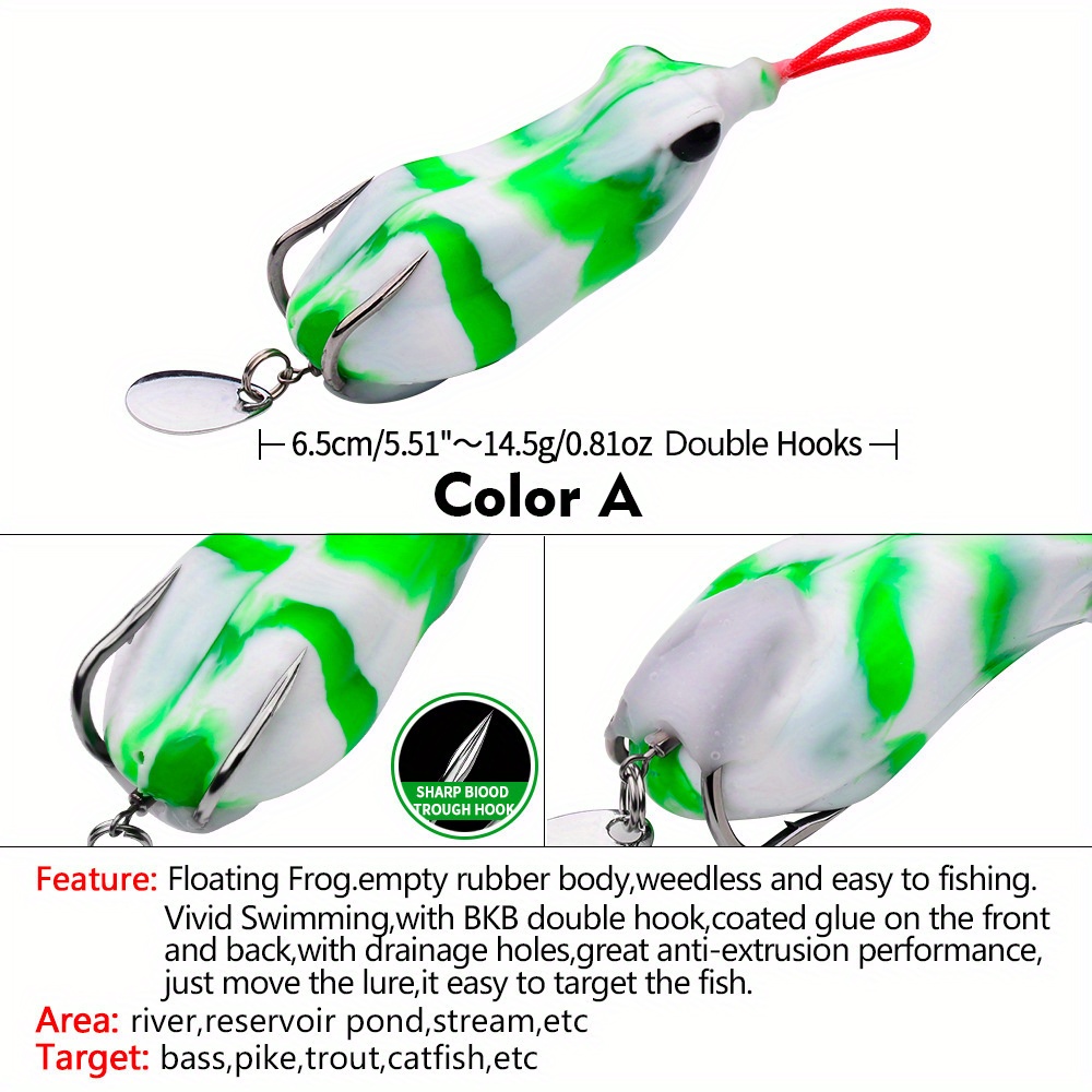 New Tag Floating Water Frog Lure Bionic Simulation Lure - Temu