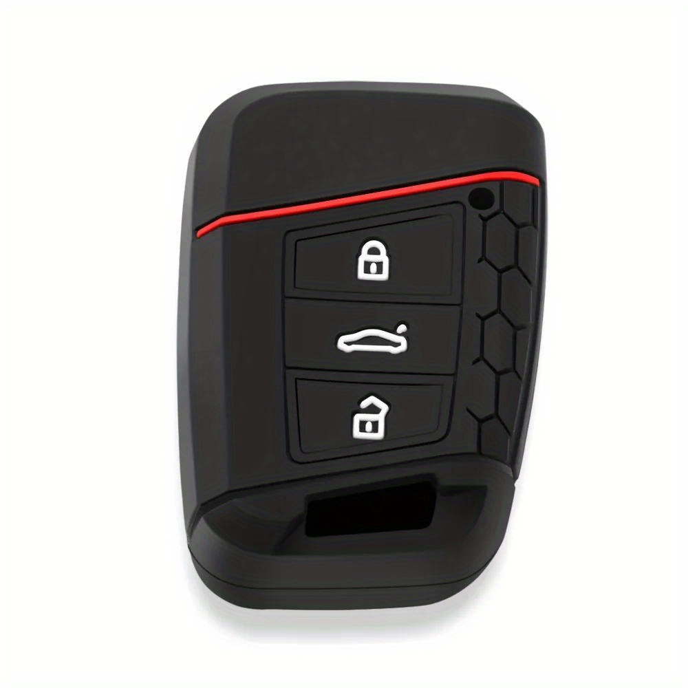 Silicone Key Holder Shell Case For Octavia For Vw B8 Tiguan 2 For Seat Car Key Cover
