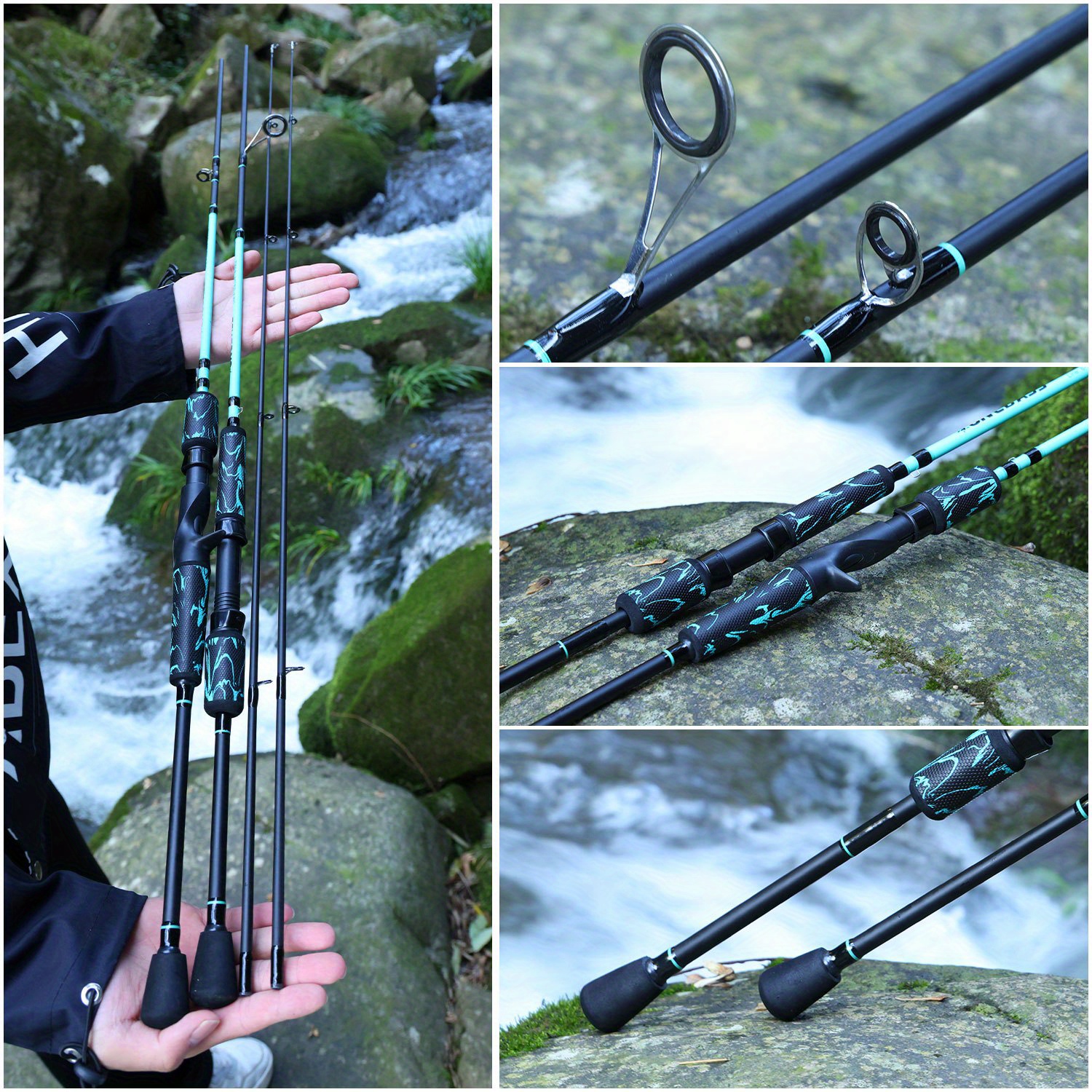  Fishing Pole, 30-Ton Carbon Fiber Fishing Rod And