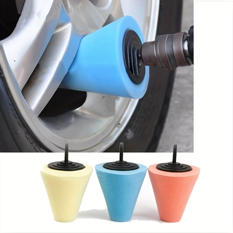 1pcs Wheel Polishing Cone Polish Polishing Cone Foam Tools High Quality Set  New